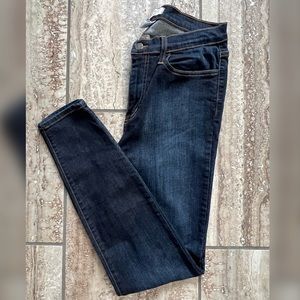 Judy Blue dark skinny denim, LIKE NEW, Size 13/31.